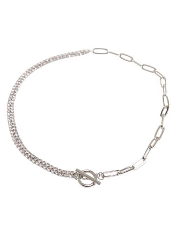 Urban Classics Urban Classics Unisex Venus Various Flashy Chain Necklace in silver