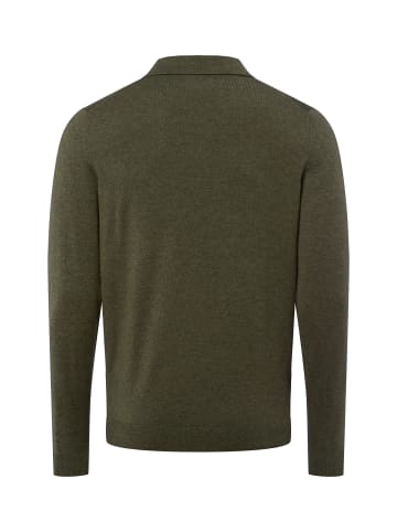 Finshley & Harding Pullover in oliv - 0014