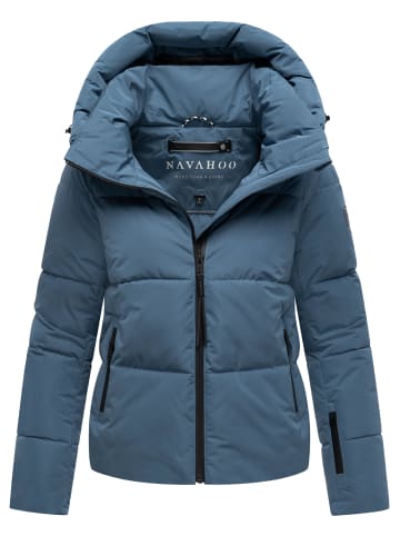 Navahoo Steppjacke Frostherz XIV in Dusty Blue