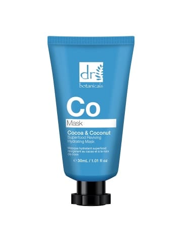 Dr Botanicals Kakao & Kokosnuss Superfood Belebende Feuchtigkeitsmaske 30ml 