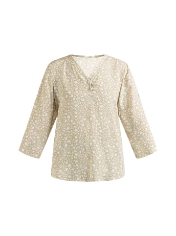 Albee Women Shirtbluse in Beige Mehrfarbig