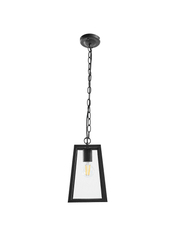 Beliani Pendelleuchten VOLARJA in Schwarz - (W) 17 x (H) 79 x (L) 14 cm