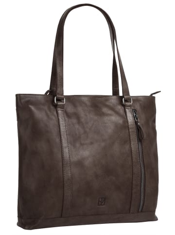 Bodenschatz Shopper echt Leder in braun