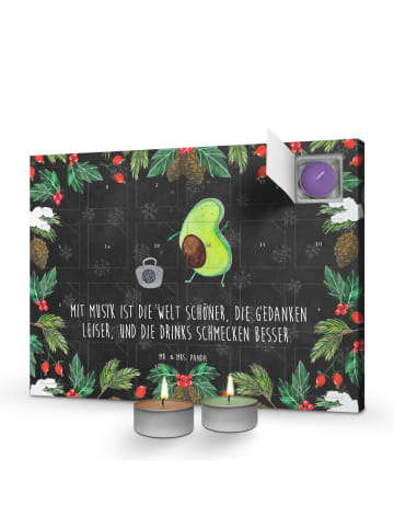 Mr. & Mrs. Panda Duftkerzen Adventskalender Avocado Tanzen mit S... in Kreidetafel