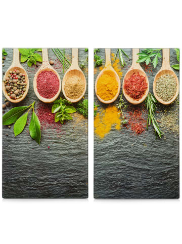 Zeller Present Herdblende-/Abdeckplatte in mehrfarben