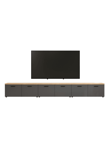 ebuy24 TV Baggio Antrazit 360 x 40 cm