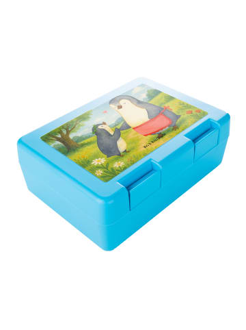 Mr. & Mrs. Panda Aufbewahrungsbox Pinguin mit Kind Design ohne S... in Weiß