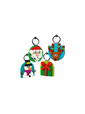 LEGO Seasons and Occasions Verschiedene Christbaumanhänger in Mehrfarbig ab 6 Jahre