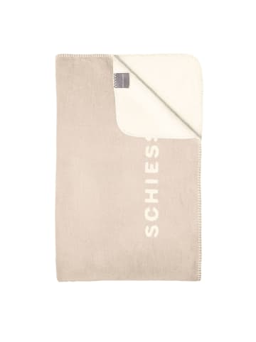 Schiesser Wohndecke Klara in Beige