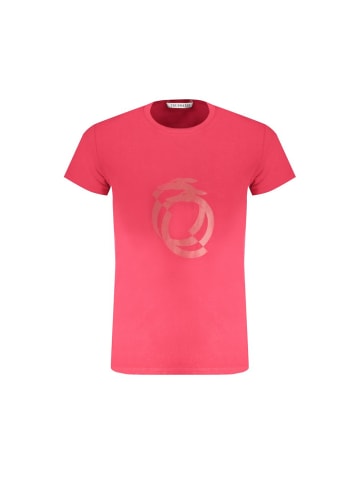 Trussardi Rotes Baumwoll-T-Shirt
