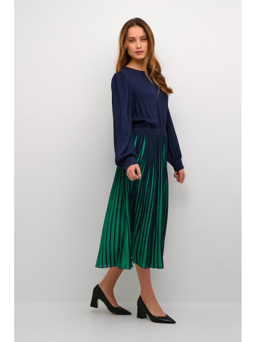 CULTURE Jerseykleid CUcarly Relaxed fit in Salute/HollyGreen