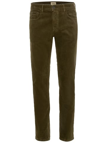 Camel Active Regular Fit 5-Pocket Cordhose in Dunkel khaki