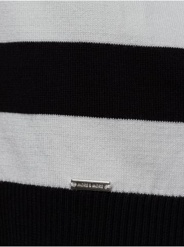 More & More Pullover in schwarz weiß - 0002