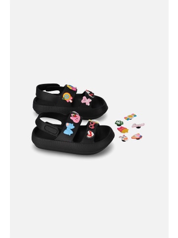 Coccodrillo Mädchensandalen in schwarz