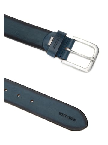 Wittchen Leather belt in Blue