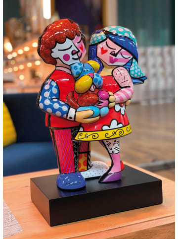 Goebel Figur " Romero Britto Pet's Love " in Bunt