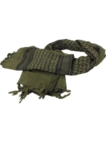 Normani Outdoor Sports Shemagh Halstuch in Oliv/Schwarz
