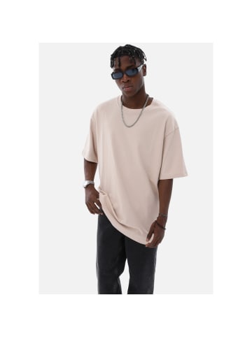 COFI 1453 Oversize T-Shirt - Heavy Weight Basic Shirt XL Braun in Braun