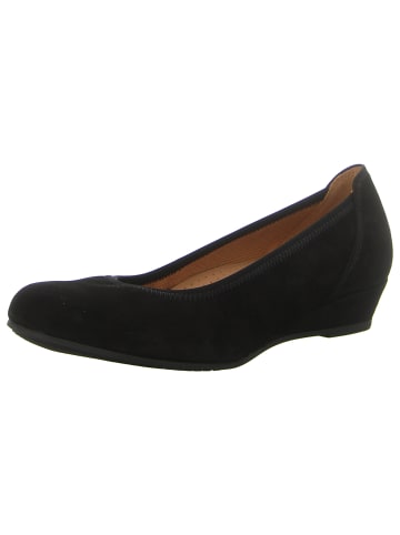 Gabor Flacher Pump in schwarz