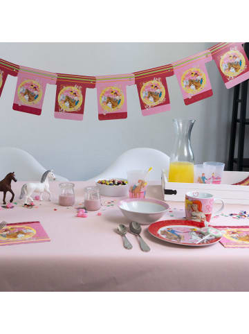 Geda Labels Servietten Bibi & Tina 12er Set in Rosa - 33x33