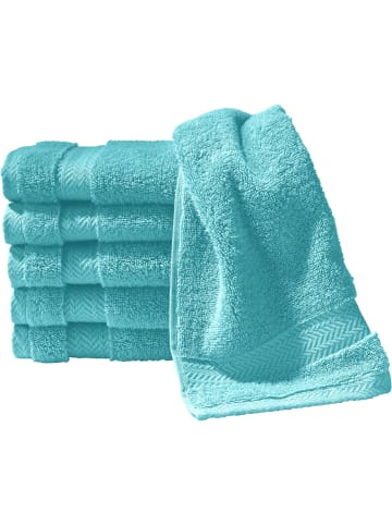 Erwin Müller Frottier Gästetuch 6er-Pack Friedrichshafen in türkis