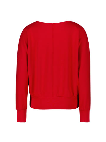 Zero  Sweatshirt mit U-Boot Ausschnitt in Savvy Red