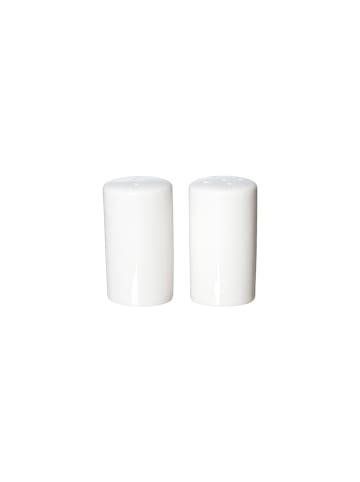 Ritzenhoff & Breker 2-tlg. Salz + Pfeffer Streuer-Set Skagen in Weiß – 4 x 7 cm in weiß