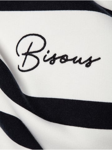 Marie Lund Sweatshirt in weiß marine