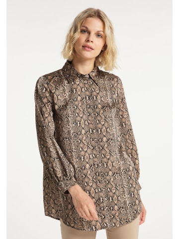 Usha Damen Bluse in Braun