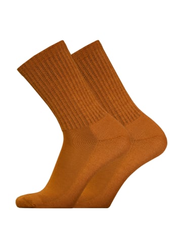 UphillSport Socken 'MERINO SPORT' 2er Pack in Ocher