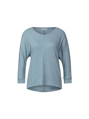 Street One Langarmshirt in milky jade melange