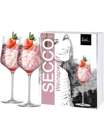 Eisch 2er Set Weingläser Secco Flavoured 620 ml in transparent