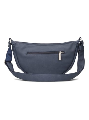 Zwei Mademoiselle.M Umhängetasche 32 cm in nubuk blue