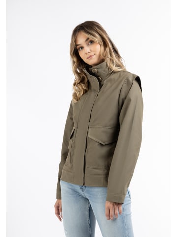 DreiMaster Vintage Damen Übergangsjacke in Oliv