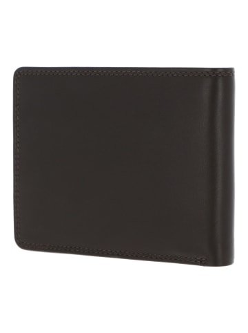 Golden Head Polo Geldbörse RFID Schutz Leder 12.5 cm dunkelbraun
