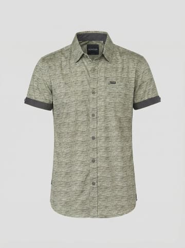 KOROSHI Casual poplin Ã¼berall sommer in grun