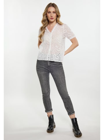 DreiMaster Vintage Damen Bluse in Wollweiss