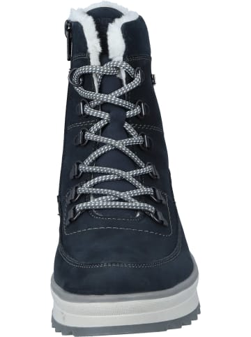 remonte Freizeit Stiefel, Freizeit Stiefeletten in pazifik/bianco