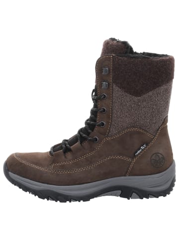 rieker Schnürstiefelette in braun