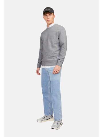 Jack & Jones Sweatshirt 'Basic' in hellgrau