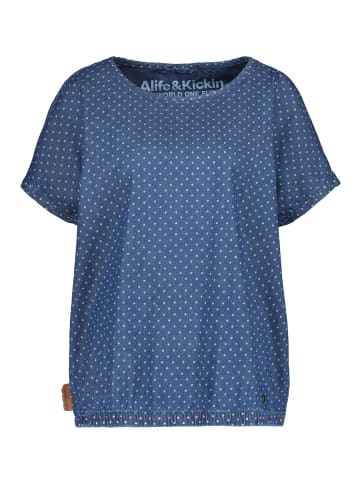 alife and kickin Shirt, Blusenshirt, T-Shirt SunoAK B in dark denim