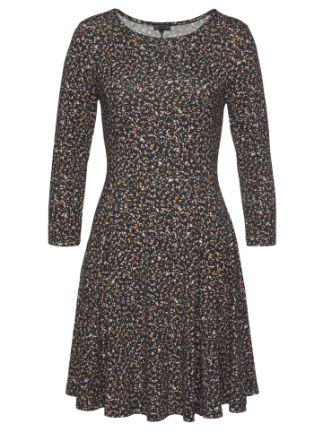 Laura Scott Jerseykleid in schwarz-bunt-gemustert