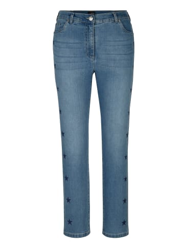 MIAMODA Jeans in bleached denim