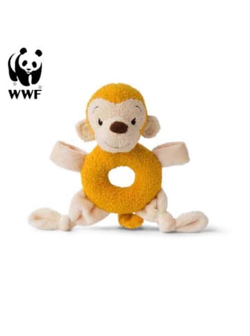 WWF Cub Club - Greifring Mago das Äffchen (15cm) in gelb