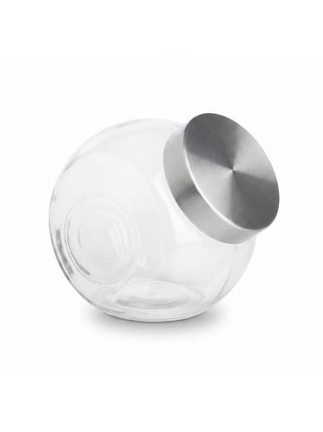 relaxdays 6 x Bonbonglas in Transparent - 1,5 L