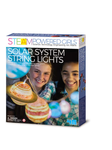 4M Bastelset Steam Powered Girls Solar Lichterkette ab 3 Jahre in Mehrfarbig