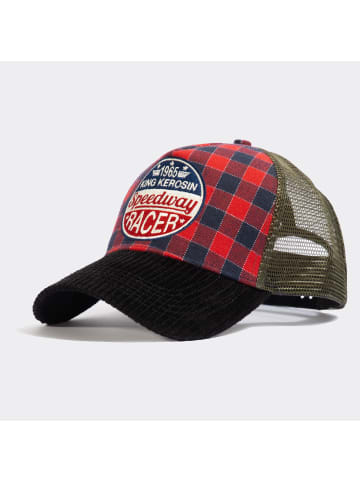 King Kerosin King Kerosin Trucker Cap Speedway Racer in rot