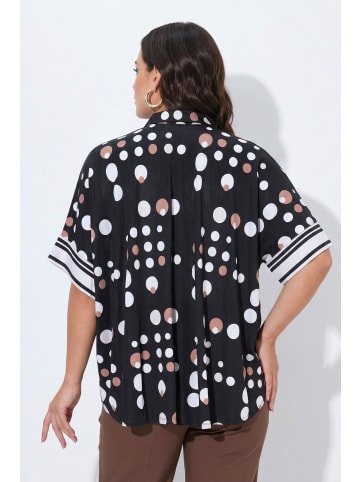 Ulla Popken Bluse in schwarz