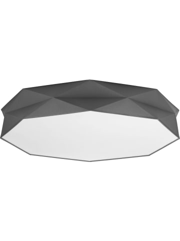 Licht-Erlebnisse Deckenlampe (B)88 x (L)88 x (H)15.5 cm in GrauGrau