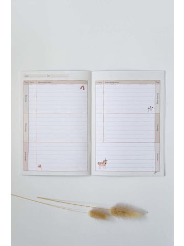 leevje Hausaufgabenheft "Unicorn" in multicolored